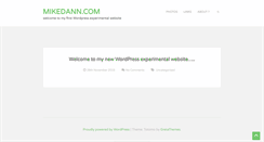Desktop Screenshot of mikedann.com